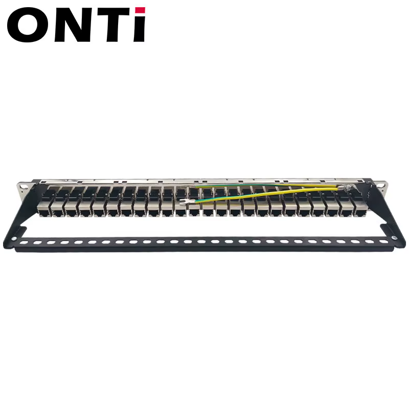 Patch Panel CAT6 RJ45 para Rack 19″ – Distribución de Red Ethernet - imagen 5
