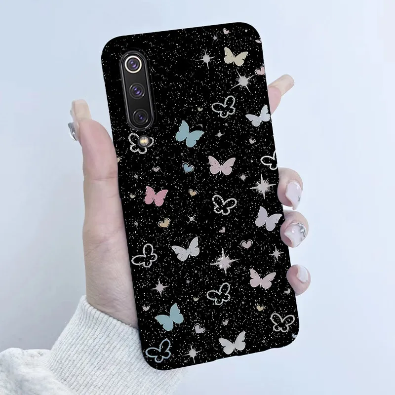Para Xiaomi Mi 9 SE funda Linda Panda de dibujos animados nuevo estampado de silicona mate cubierta de protección suave para Xiaomi Mi 9 Mi9 SE fundas de teléfono - imagen 4