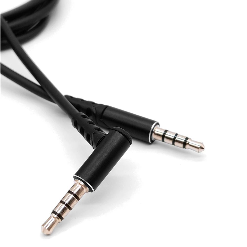 Cable de Audio Jack de 3,5mm chapado en oro, enchufe de 3,5mm a enchufe de 3,5mm, Cable auxiliar para auriculares de coche, Cable auxiliar para altavoz - imagen 5