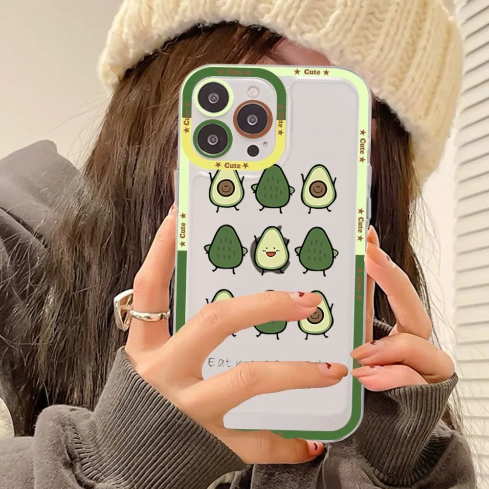 Funda de teléfono con dibujos de aguacate para Redmi 7, 8, 9 A, Redmi Note 5, 7, 8, 9, 10, 11 Pro Max, 4G, 5G - imagen 4