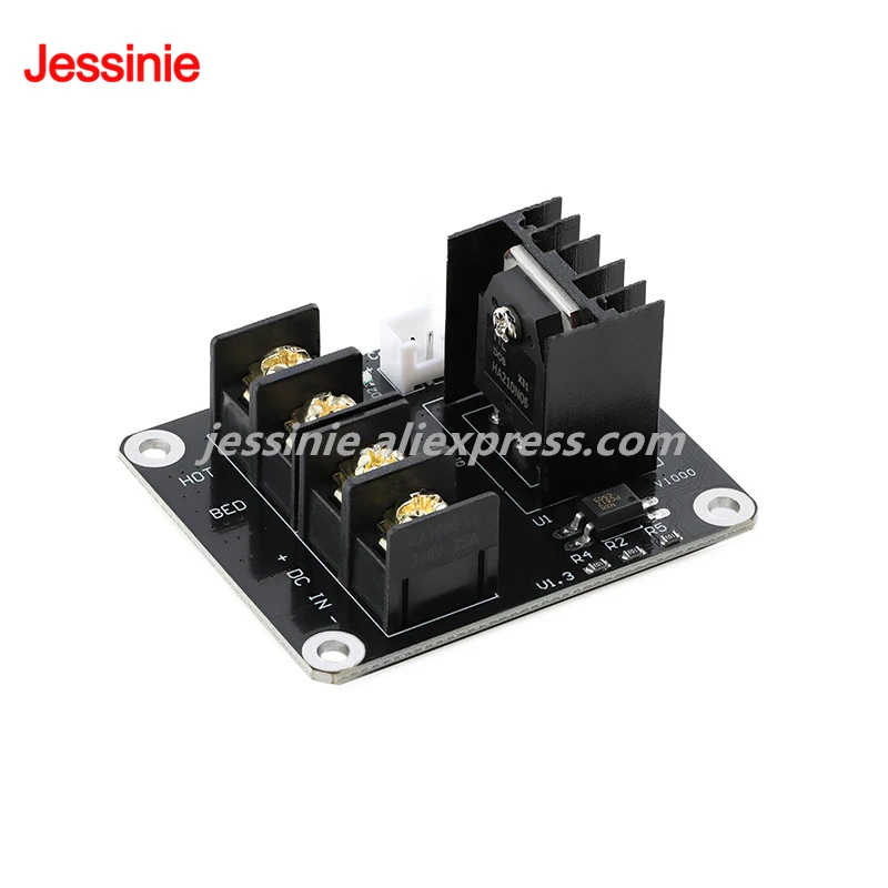 Placa de carga de energía 25A 30A, módulo de cama caliente, expansión de tubo MOS, accesorios de impresora 3D de alta corriente - imagen 2