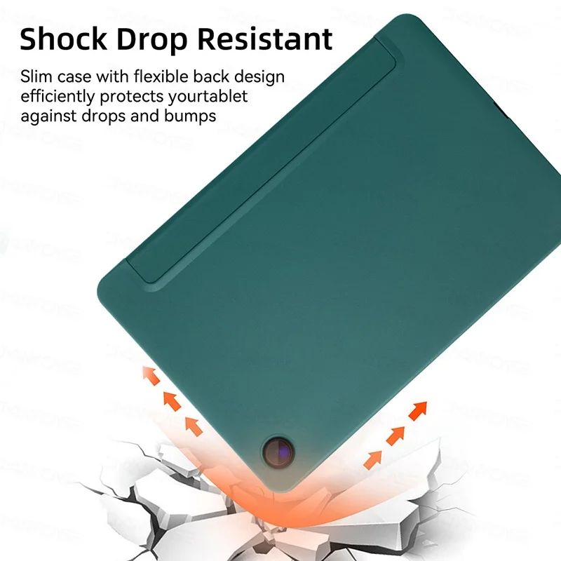 Funda protectora TBTIC para Samsung Galaxy Tab A8 10,5 pulgadas X205 X200 1S6 Lite P610 P615 A9 A7 Lite S7 S8 11 pulgadas PU Tablet cubierta inteligente - imagen 5