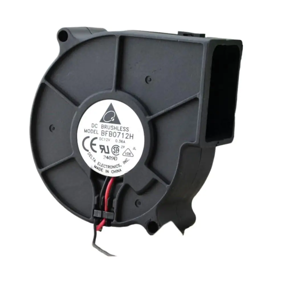 Para Delta BFB0712H 7530 12V 0.36A Ventilador de proyector Ventilador centrífugo Proyectores, servidores y electrónica - imagen 2