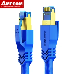 AMPCOM Cable Ethernet Cat8 SFTP RJ45 - 40Gbps 2000MHz