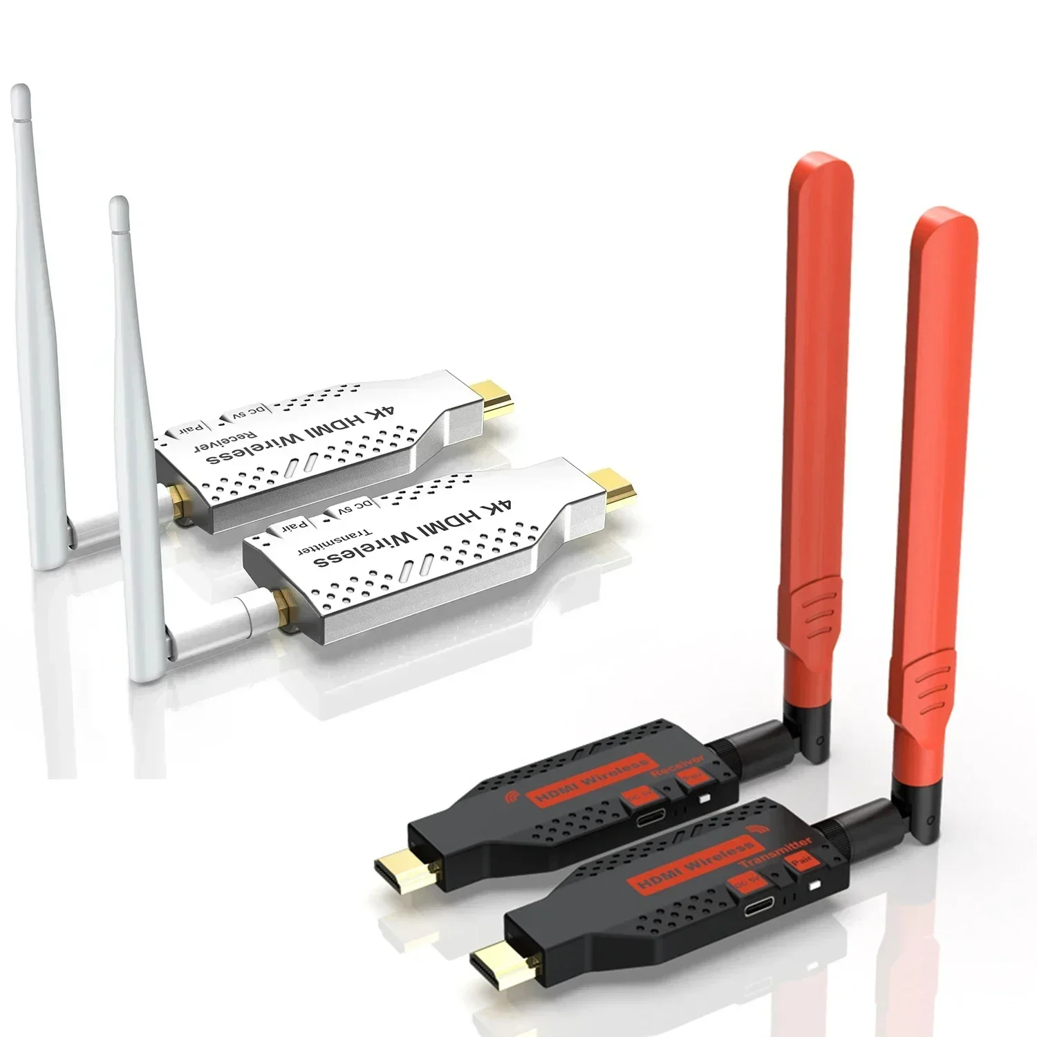 Transmisor receptor HDMI inalámbrico 150M 4K, Dongle de pantalla, extensor inalámbrico para cámara, portátil, PC, proyector de TV, 1080p, 50m, 100m - imagen 5