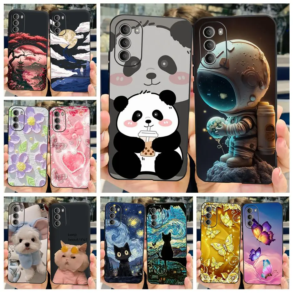 Para Motorola Moto G51 5G funda XT2171-2 funda pintada de moda 6,8 ''fundas de teléfono de silicona suave para Moto G51 G 51 MotoG51 5G parachoques