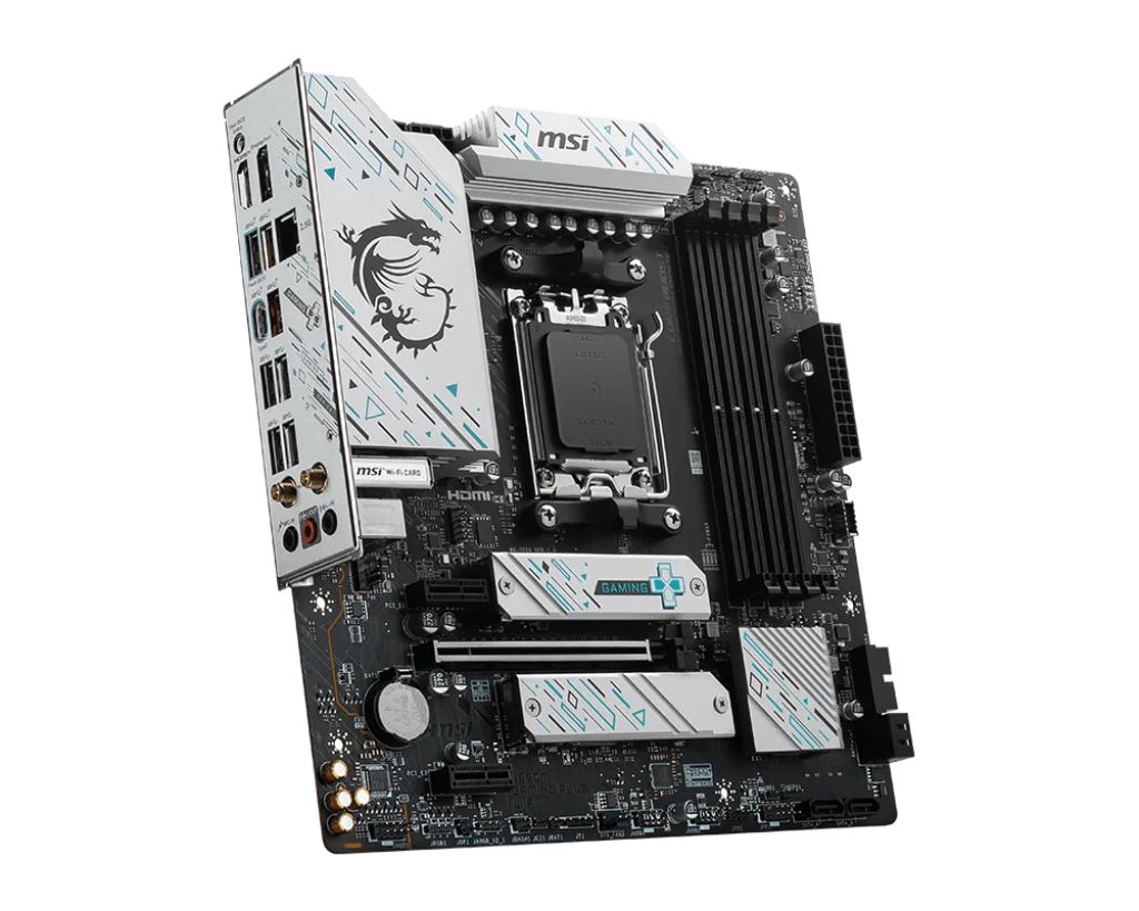 MSI B650M GAMING PLUS WIFI AMD B650 Compatible con DDR5 7200+MHz (OC) 192GB AMD Ryzen ™   Placa base 7000 Serie 8000 Socket AM5 - imagen 4