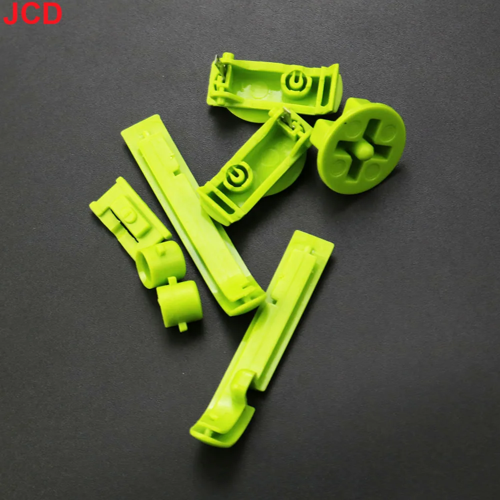 JCD-Botones AB coloridos para Gameboy Advance, 1 Juego de teclas, Marco para GBA D, botones de encendido y apagado - imagen 4