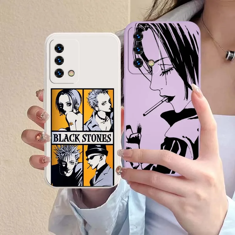 Anime NANA para OPPO A5x A3X A5m A5 A5i A58 A57 A56 A56S A55 A54 A53 A40M A40 Pro 5G funda de teléfono