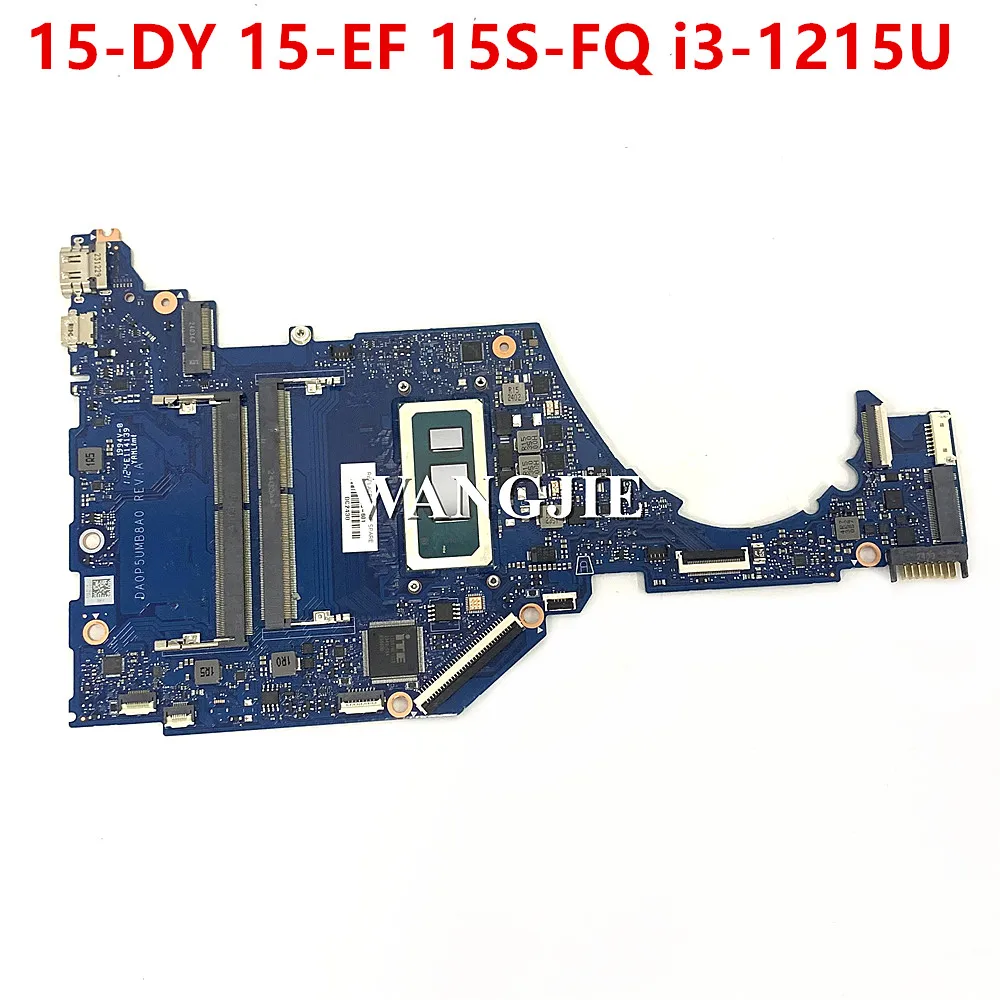 Para HP 15-dy 15-ef 15s-fq placa base de computadora portátil SRLFU i3-1215U DA0P5UMB8A0 N81866-601 N81866-001 100% en funcionamiento