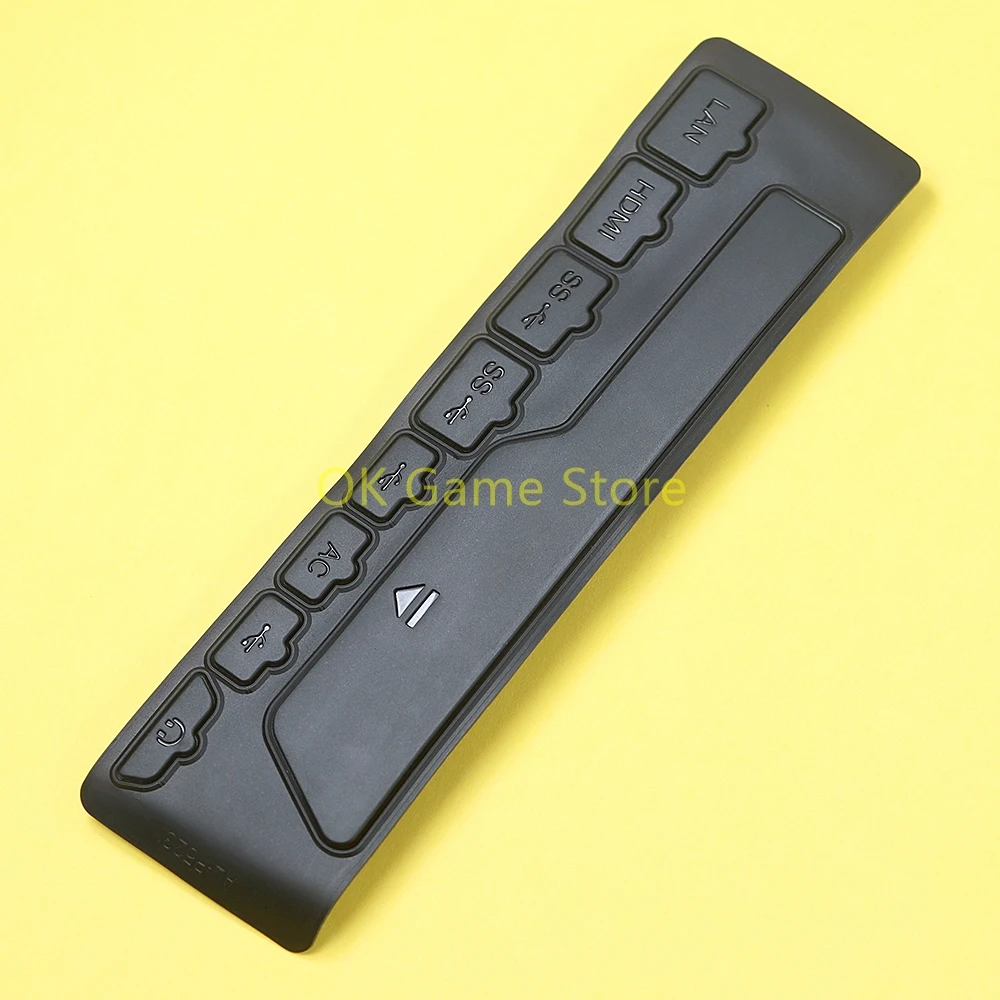 1 Juego de tapón antipolvo de goma 9 en 1 para Playstation5 PS5 Slim Pro DVD Drive Edition consola USB HDMI tapón antipolvo de silicona pieza de reparación - imagen 3