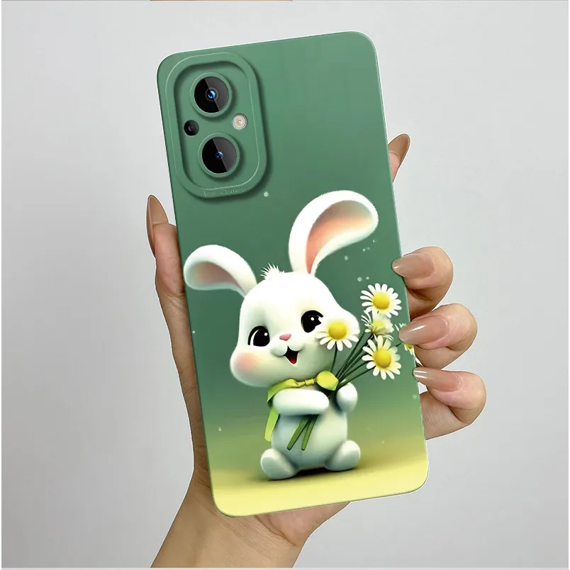 Funda de teléfono para OPPO Reno 7Z 8Z Reno7 Z Reno8 Z 7 Lite OnePlus Nord N20 5G, funda estética de lujo de silicona suave a prueba de golpes - imagen 3