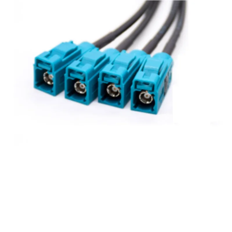 Tyco mini-fakra Mini arnés 4 en 1 LVDS, arnés de imagen panorámica, cable mini Fakra - imagen 3