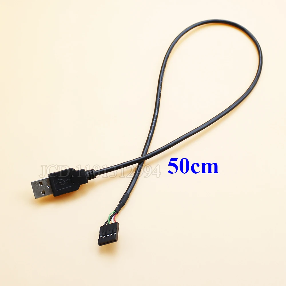 Cable de extensión adaptador USB a DuPont 2,54, cable de pantalla táctil, terminal USB, cable de datos, impresora de 50cm, 1 unidad - imagen 2