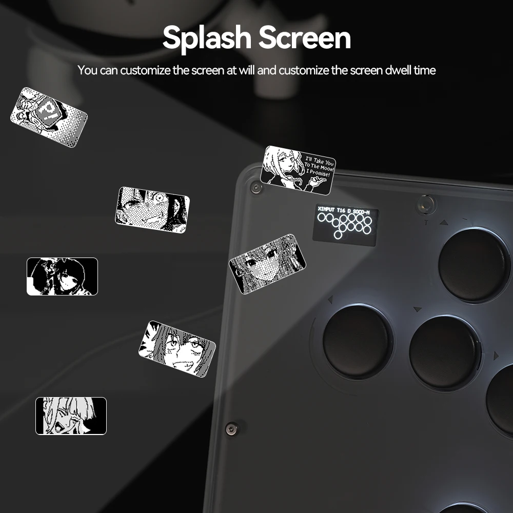 Controlador sin palanca Hitbox de Haute42-COSMOX para PC/PS4/PS5/interruptor, Joystick de vapor, lucha Arcade con interruptores de caza de sombra - imagen 5