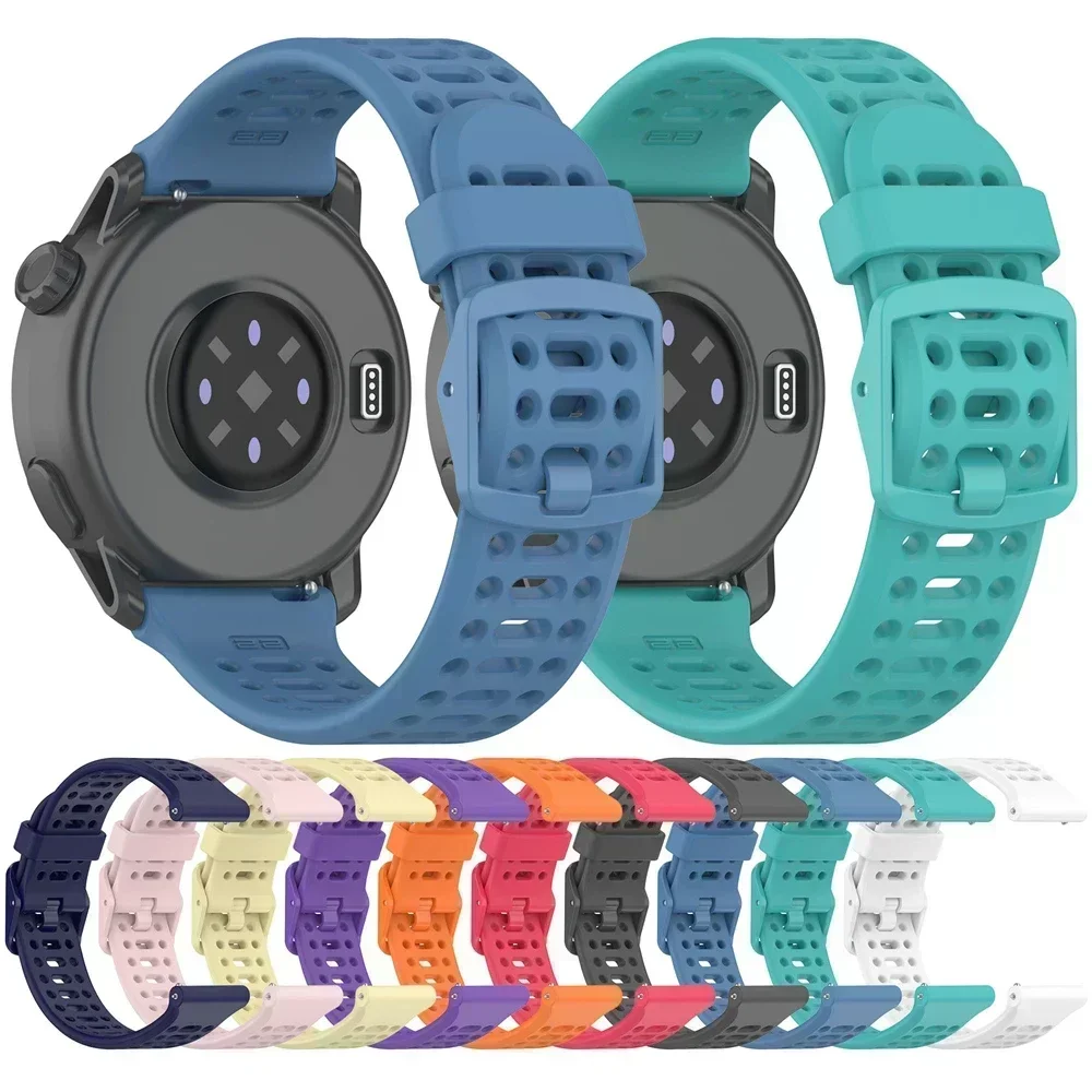 Correa deportiva de 20mm y 22mm para Huami AMAZFIT GTR 4 3 Pro, banda de 47mm para AMAZFIT GTS 4 3 2e BIP 5, pulsera de silicona, correa de reloj - imagen 2