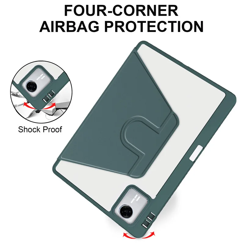 Para Lenovo Xiaoxin Pad 11 2025 Funda 11 pulgadas TB335FC soporte giratorio acrílico Tablet Funda para Lenovo Idea Tab 11 "tb336zu tb336fu - imagen 5