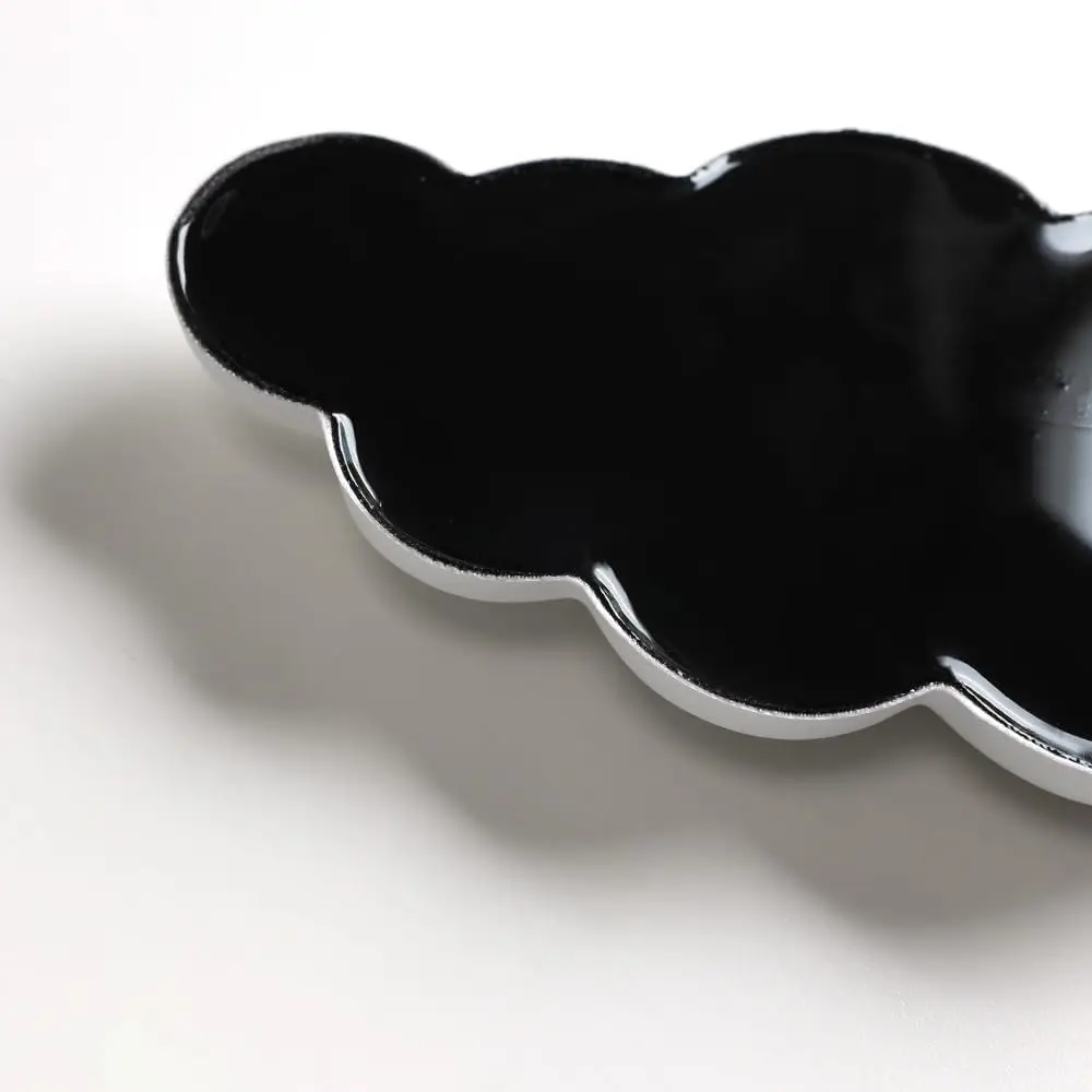 Almohadilla para reposamuñecas en forma de nube para teclado, Material suave de PU, Base de goma antideslizante, espuma viscoelástica para 100 teclas, 87 teclas, 68 teclas, alfombrilla para teclado y ratón - imagen 4