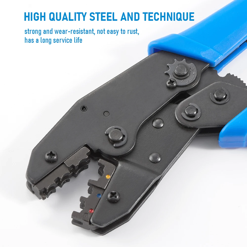 Juego de herramientas de prensado, alicates prensados, herramientas de electricista, abrazadera de terminales eléctricos, conector de presión electrónico manual - imagen 5