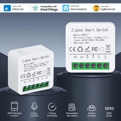 Interruptor Inteligente ZigBee Compatible con Alexa y Google Home