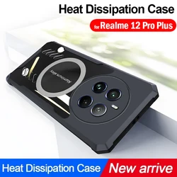 Funda Transparente HD Realme 12 Pro Plus Disipación de Calor