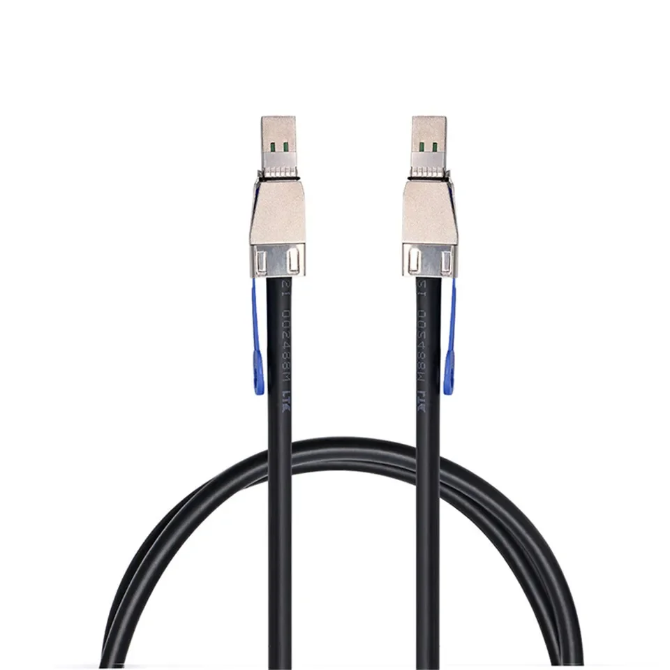 Cable externo HD Mini SAS 3,0 SFF 8644 a Mini SAS SFF 8644 HD de 36 pines Cable de disco duro externo de servidor de 12Gbps - imagen 4