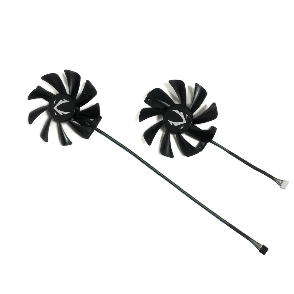 2Pcs/Set CF9015H12S,GPU Enfriador de ventilador,Ventilador de tarjeta gráfica,Para ZOTAC GeForce RTX 2080 Ti 11GB Twin Fan,para ZOTAC GeForce RTX 2080 8GB Twin Fan,para ZOTAC GeForce RTX 2070 Super Twin Fan - imagen 2