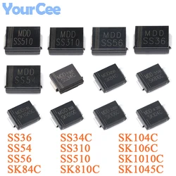 Diodos Schottky SMD DO-214AB SMC – Alta velocidad para rectificación