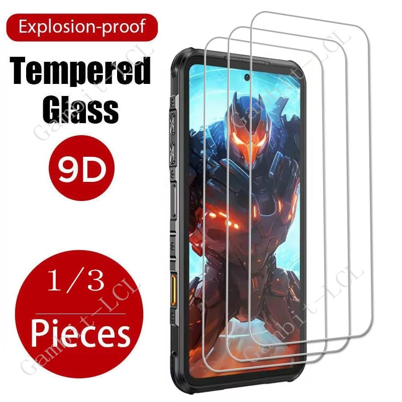 1/3PCS 9H Tempered Glass For RugOne Xever 7 Pro ON RugOneXever7Pro RugOneXever7 Xever7Pro Xever7 Screen Protector Cover Film