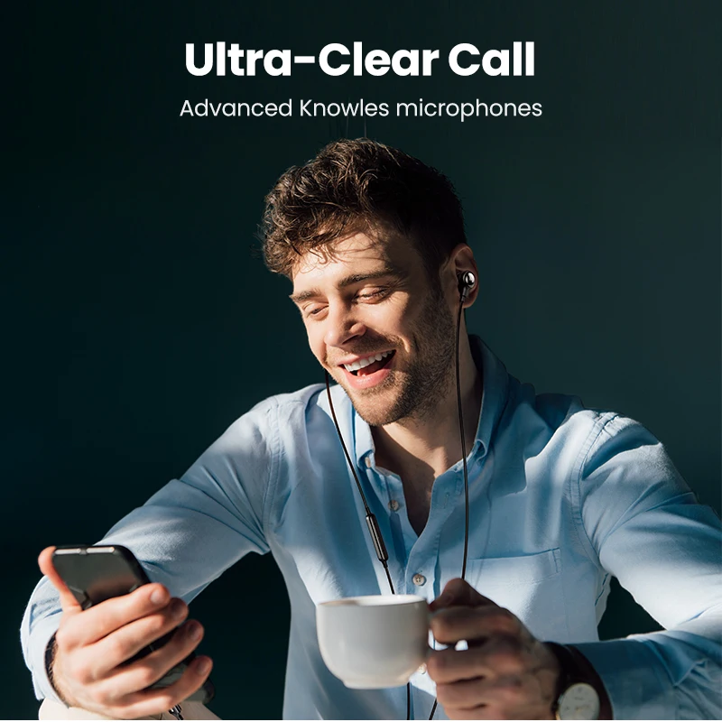 UGREEN-auriculares USB tipo C con cable, cascos con micrófono, estéreo HiFi, para iPad Pro, Samsung Galaxy S21, Google Pixel 5, 2021 - imagen 5