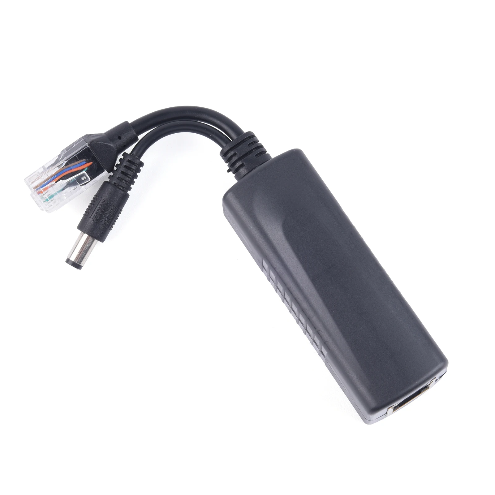 Ethernet POE Splitter 48V a 12V Conectores estándar Adaptador Módulo de fuente de alimentación Cable - imagen 5