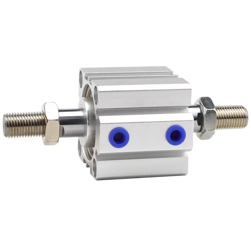 Cilindro compacto de aire neumático, cilindro con rosca macho, doble orificio, SDAD32X50-B, SDAD40X60-B, SDAD32, 40, 50, 63mm - imagen 4