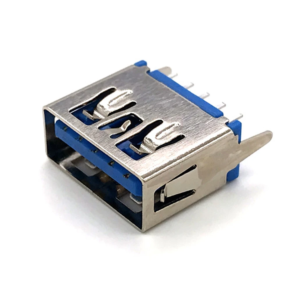 Conector hembra USB 3,0, 10 piezas, 10,5, cuerpo corto, 3,0, transmisión de alta velocidad, interfaz de enchufe de 180 grados - imagen 5