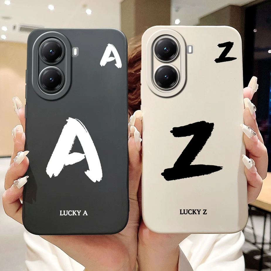 Para Xiaomi poco X7 Pro 5G funda bonita con letras de la suerte funda de teléfono a prueba de golpes para Xiaomi Poco X7 PocoX7 Pro X7Pro 5G Fundas suaves