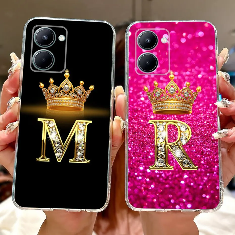 Funda de teléfono con letras a la moda para Realme C33 (RMX3624), funda trasera delgada de TPU transparente para RealmeC33 C 33 2020, fundas de silicona suave