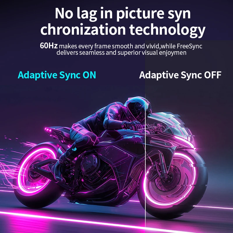 Gawfolk 27 pulgadas, 4K (3840 x 2160), IPS, 4 ms, 60 Hz, 2X HDMI 2.0 y DisplayPort 1.4, sincronización adpitiva, HDR400, VESA 100 x 100 mm - imagen 5