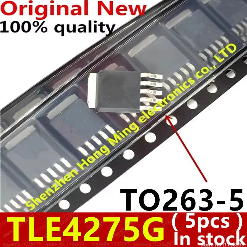 (5 piezas) 100% nuevo TLE4275G 4275G TO263-5