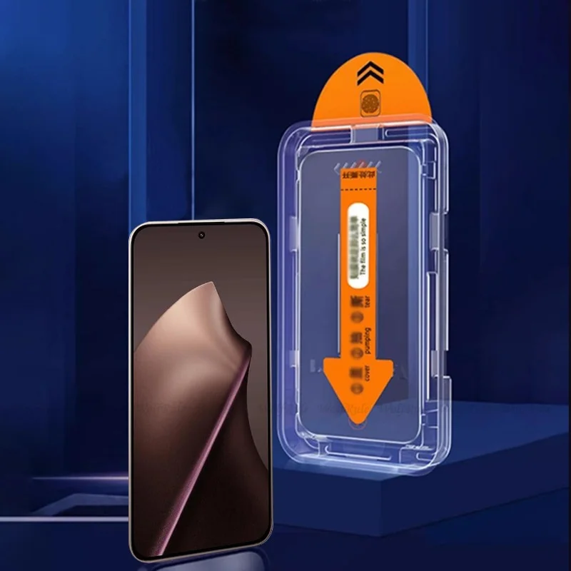 1-4 Uds para Xiaomi 15T Pro vidrio Xiaomi Mi 15T Pro vidrio templado cubierta completa pegamento HD 9H Protector de pantalla de teléfono sin polvo Mi 15T - imagen 2