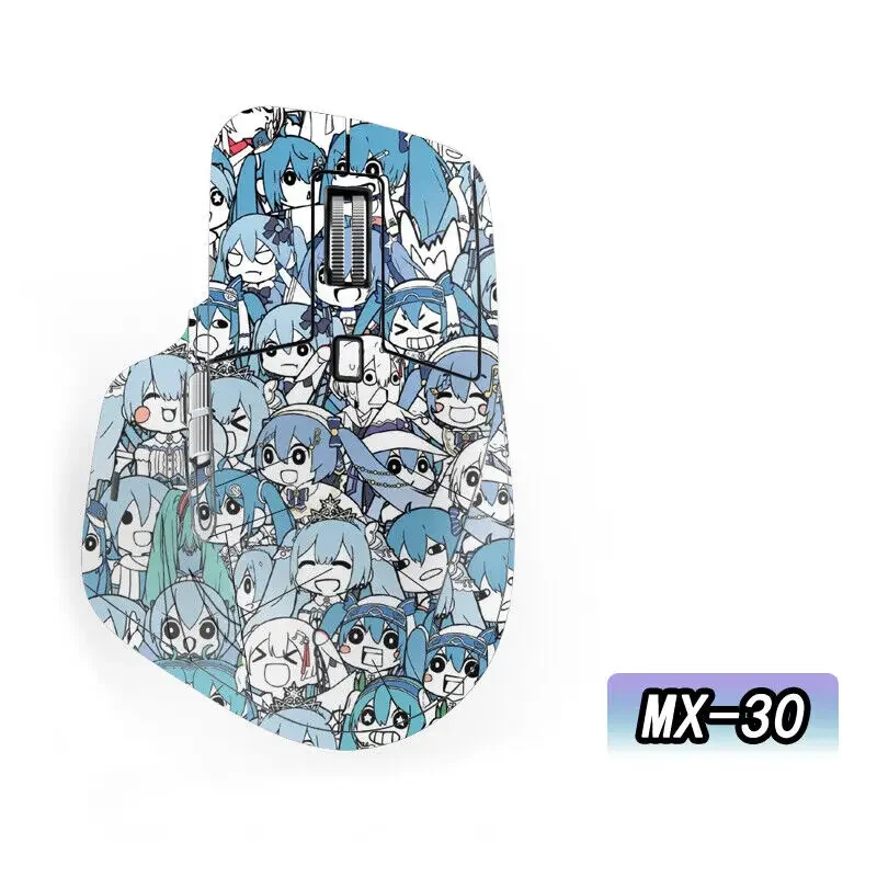 Pegatinas de ratón para Logitech MX Master 3/3S, pegatinas de dibujos animados para ratón, protección mate - imagen 4