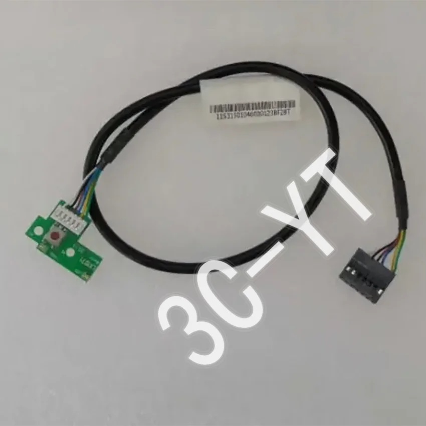 1 Uds nueva placa de interruptor de botón de encendido con Cable para Lenovo H520S H505S H530S