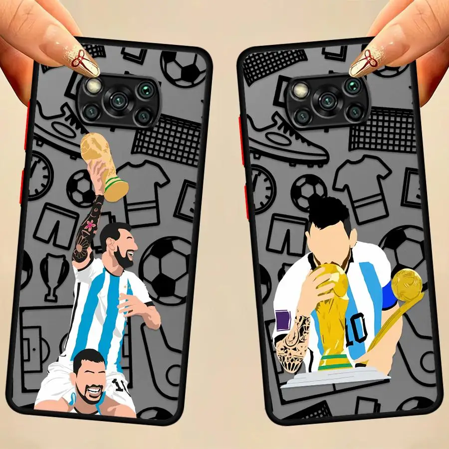 Cool fútbol deportes hombre TPU funda de teléfono para Xiaomi Poco X3 Pro X3 NFC M5s X5 Pro C40 F3 X4 Pro 5G C51 C50 - imagen 5