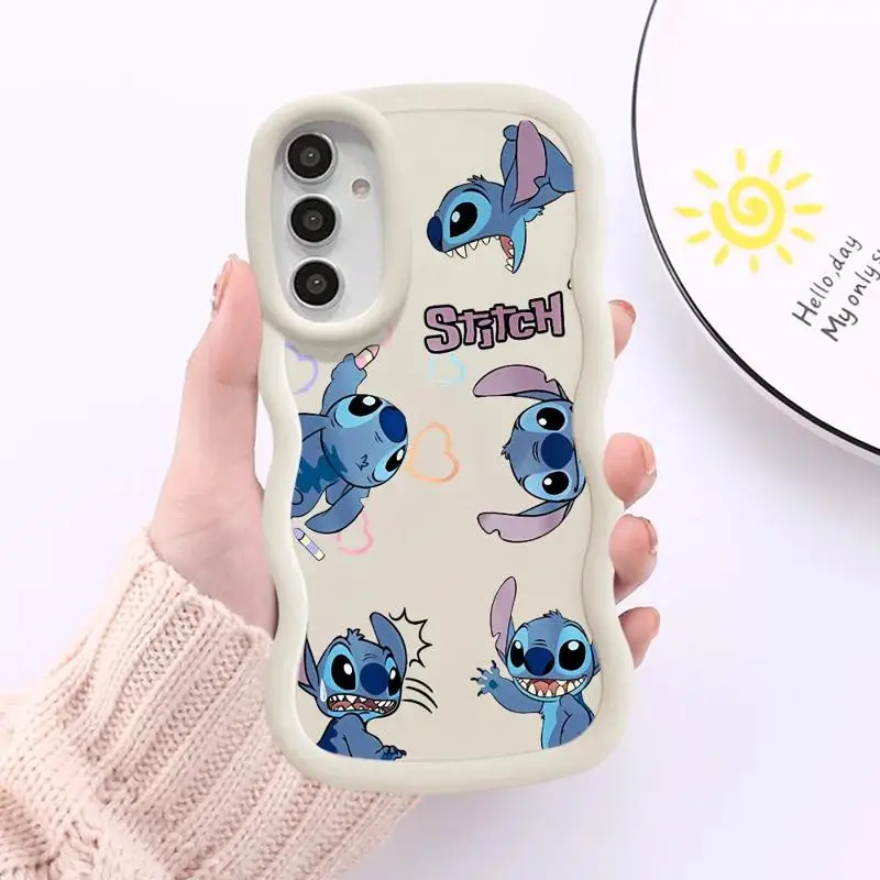 Funda Stitch The Baby Disney para Samsung Galaxy A21s A51 A50 A15 A14 A13 A11 A02s A05s A04 A03 A12 A50s A20s A30 TPU Capa - imagen 4