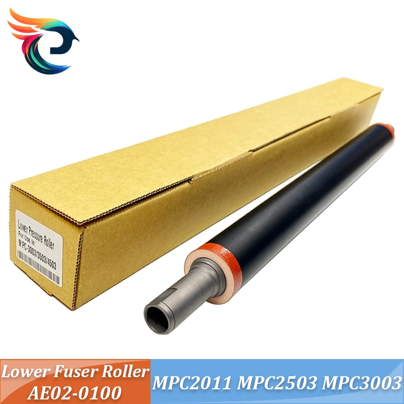 Rodillo fusor inferior Compatible AE02-0100 para Ricoh MPC2011 MPC2503 MPC3003 MPC2003 C4503