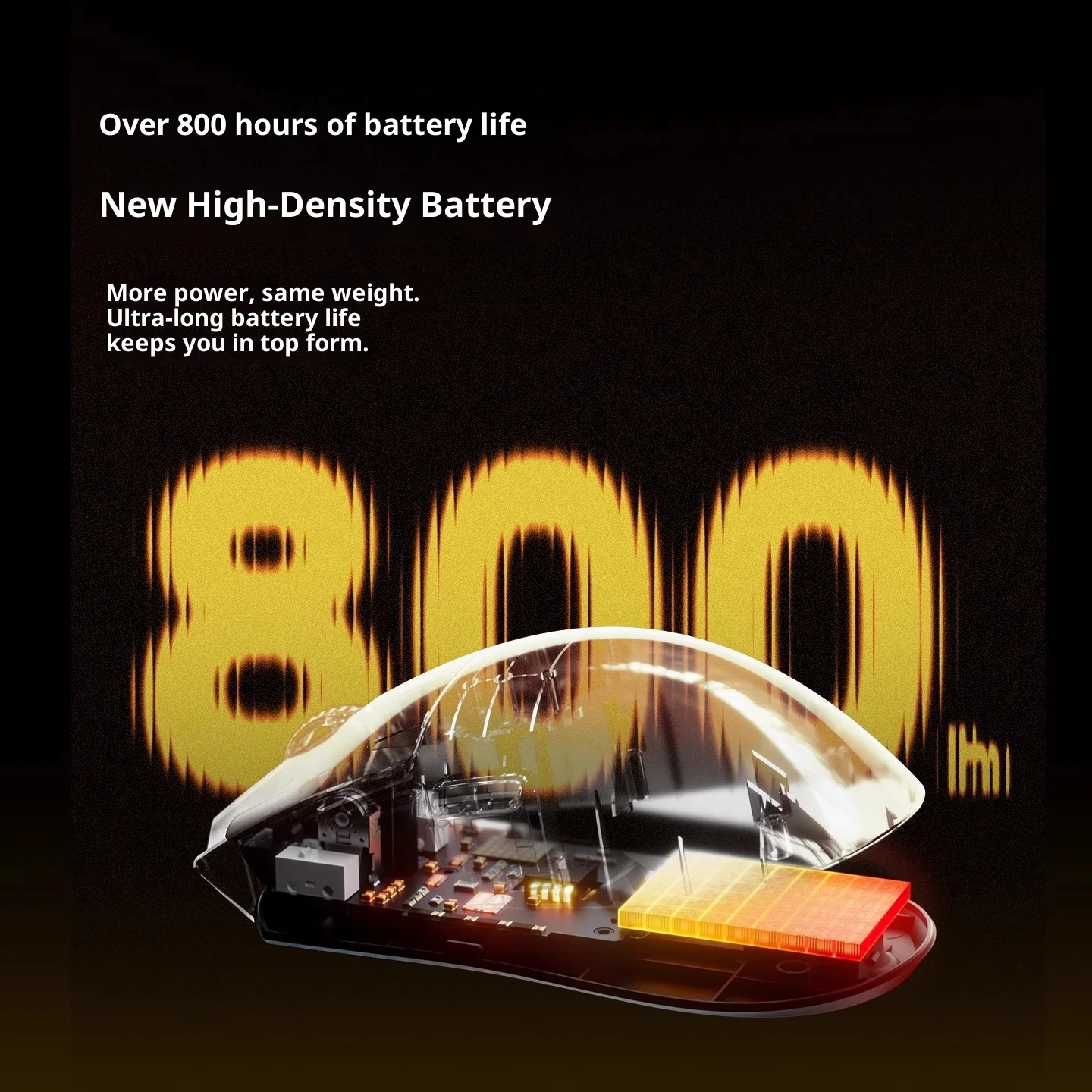 Nuevo ratón inalámbrico Atk X1 V2 Ultimate2.0 Paw3950utrla 750ips 0,163 ms accesorio de baja latencia 54g ligero 650ips regalo para jugadores de PC - imagen 5