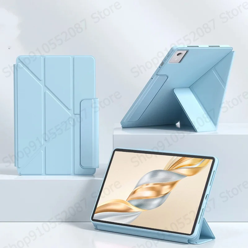 Funda para Honor Pad X9a, Funda de 11,5 pulgadas con soporte de cuero PU plegable inteligente, Funda magnética para tableta Funda Honor Pad X9a 2025 - imagen 4