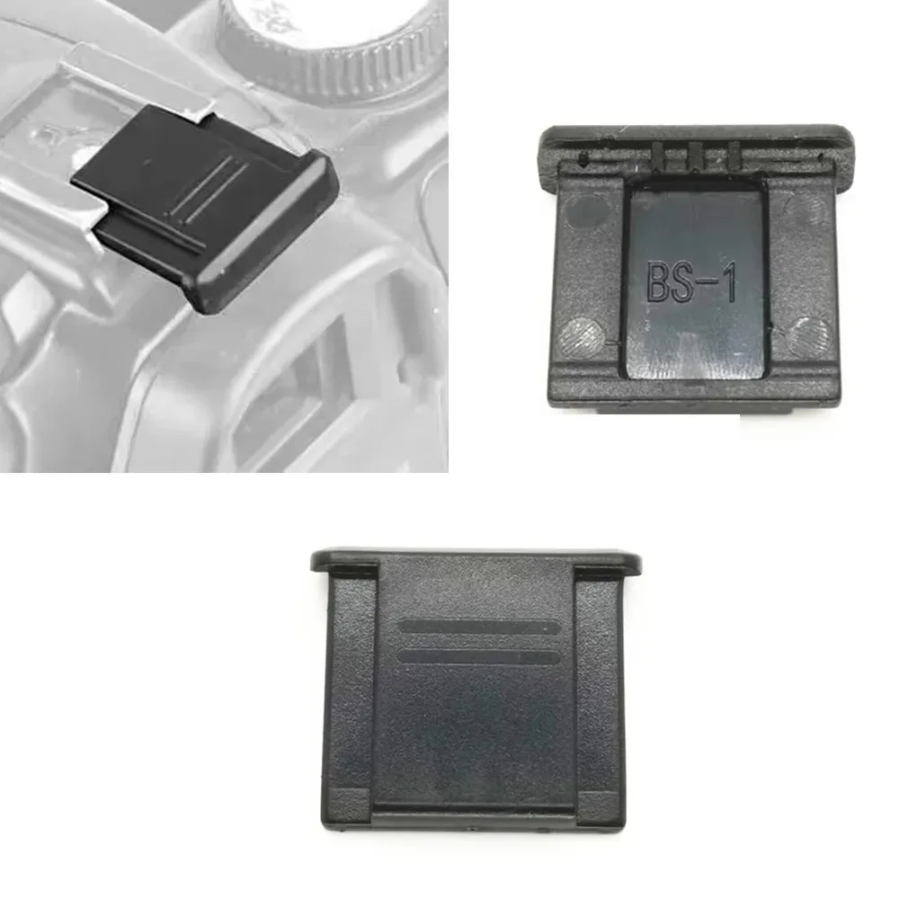 1-10 Uds BS-1 cubierta de zapata para cámara DSLR Canon Nikon Olympus Panasonic Pentax accesorios de cámara cubierta protectora de plástico - imagen 4
