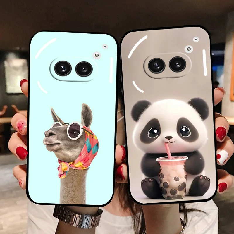 Para nada teléfono 2a funda moda Panda Fundas traseras de silicona suave para nada teléfono 1 2 2A funda de teléfono Phone1 etui Fundas bolsas - imagen 3