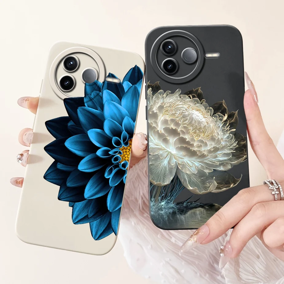 Para Xiaomi Poco F7 Pro Ultra 5G funda bonita de dibujos animados de gato funda de teléfono a prueba de golpes para Xiaomi Poco F7 Ultra PocoF7 Pro carcasa suave - imagen 5