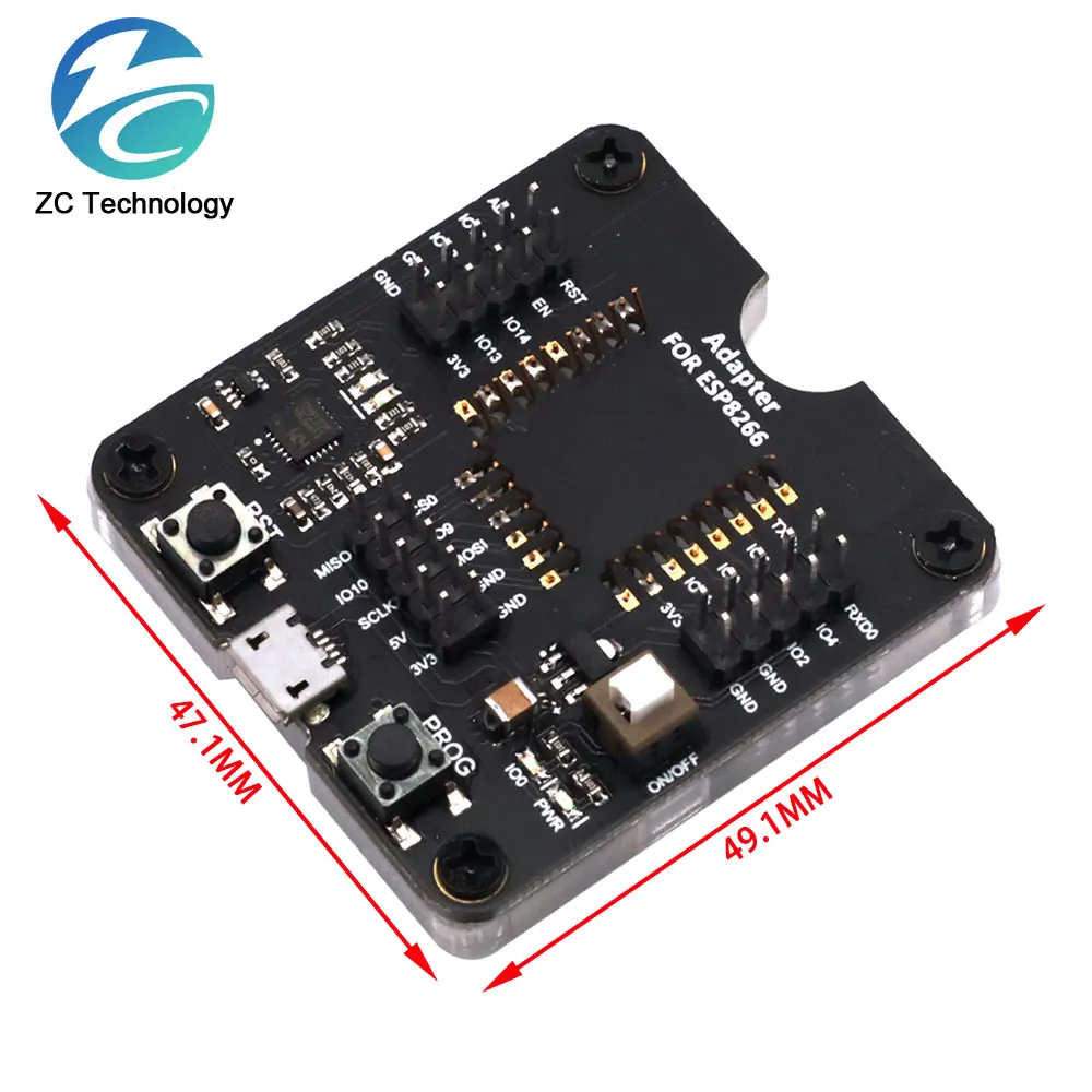 Placa de desarrollo ESP8266, ESP-WROOM-32, ESP32-WROVER, Esp32, placa de prueba, herramienta de fijación ardiente, descargador ESP-12F para/07S/12S - imagen 5