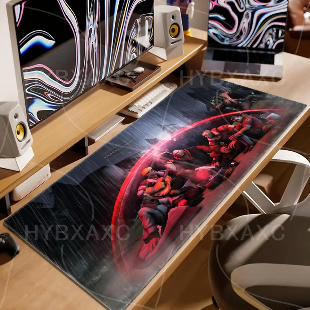 Alfombrilla de ratón de Anime Xxl, teclado de jugador Varmilo Team Fortress 2, alfombrilla de escritorio, alfombra para videojuegos, portátil, Pc, alfombrilla completa para jugador, teclados - imagen 2